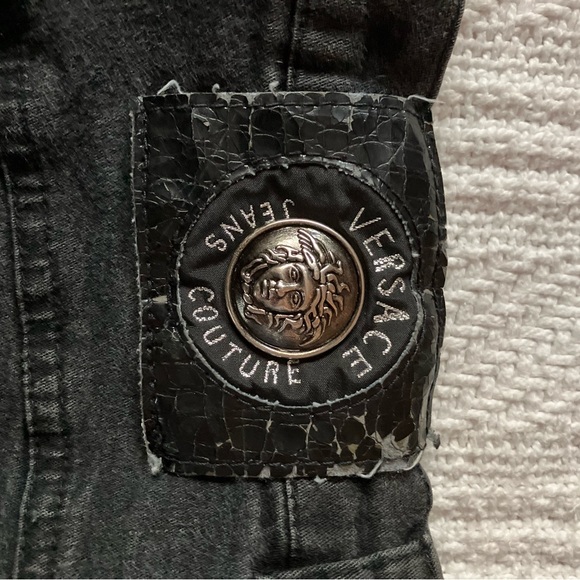 Versace vintage black jeans - Picture 2 of 5